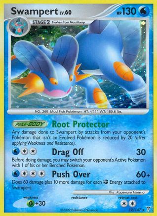 Swampert 12/147 - Reverse Holofoil