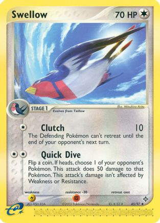 Swellow 45/97 - Reverse Holofoil