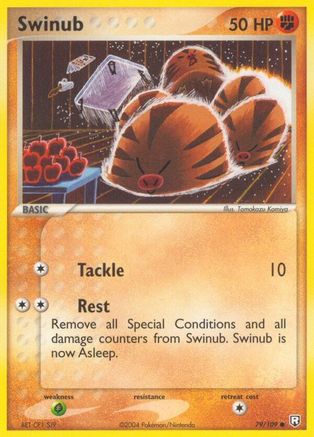 Swinub 79/109 - Reverse Holofoil