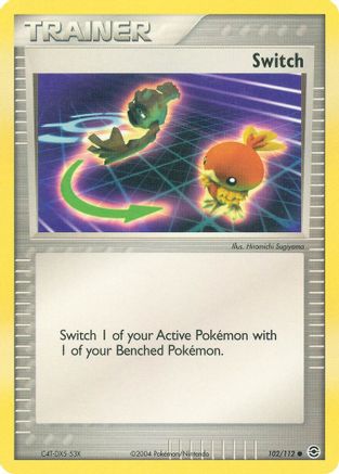 Switch 102/112 - Reverse Holofoil