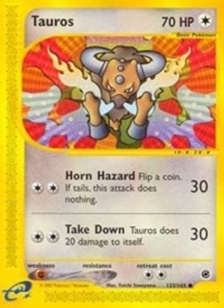 Tauros 133/165 - Reverse Holofoil