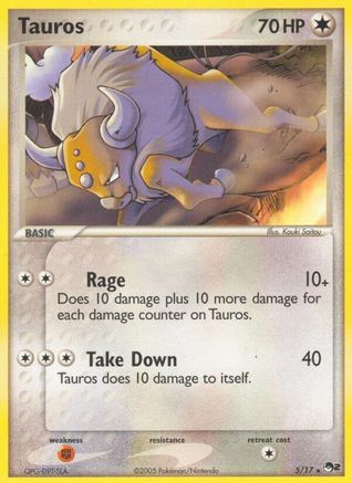 Tauros 5/17 - Holofoil