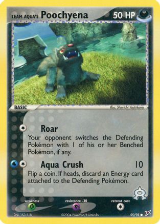 Team Aqua's Poochyena - 55/95 55/95 -