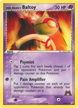 Team Magma's Baltoy - 32/95 32/95 -