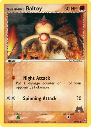 Team Magma's Baltoy - 61/95 61/95 -