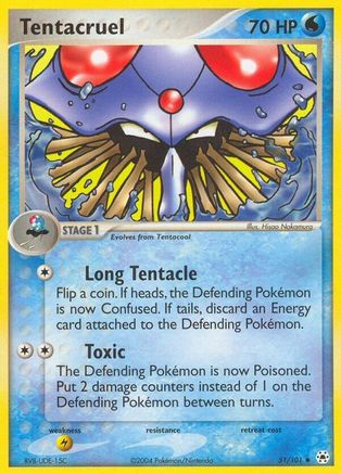 Tentacruel 51/101 - Reverse Holofoil