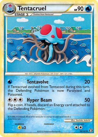 Tentacruel 50/102 - Reverse Holofoil