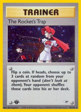 The Rocket's Trap 19/132 - Unlimited Holofoil