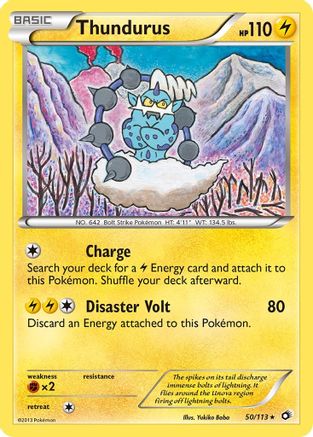 Thundurus 50/113 - Reverse Holofoil