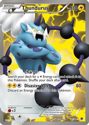 Thundurus (97 Full Art) 97/98 - Holofoil