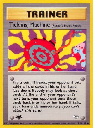 Tickling Machine 119/132 - 1st Edition