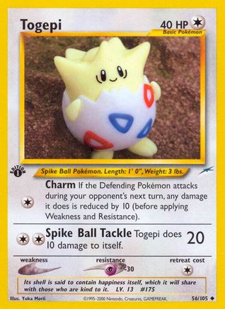 Togepi 56/105 - 1st Edition