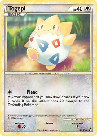 Togepi 70/90 - Reverse Holofoil