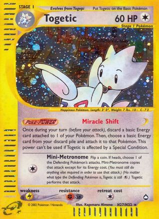 Togetic (H27) H27/147 - Holofoil