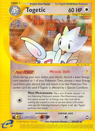 Togetic 39/147 - Reverse Holofoil