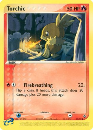 Torchic 77/97 - Reverse Holofoil