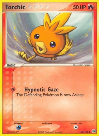 Torchic 69/106 - Reverse Holofoil