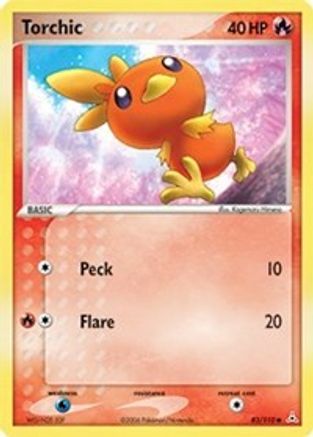 Torchic 83/110 - Reverse Holofoil