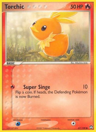 Torchic 67/108 - Reverse Holofoil