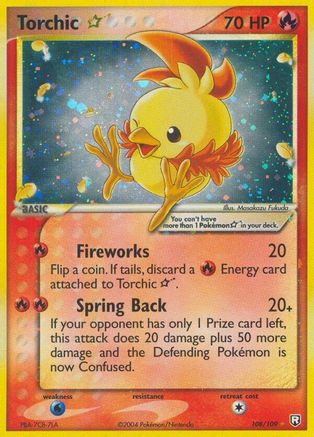 Torchic Star 108/109 -