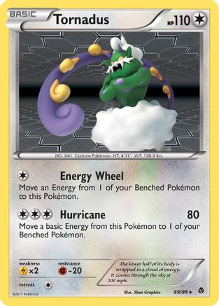 Tornadus 89/98 - Reverse Holofoil