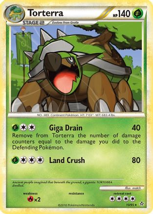 Torterra 10/95 - Reverse Holofoil