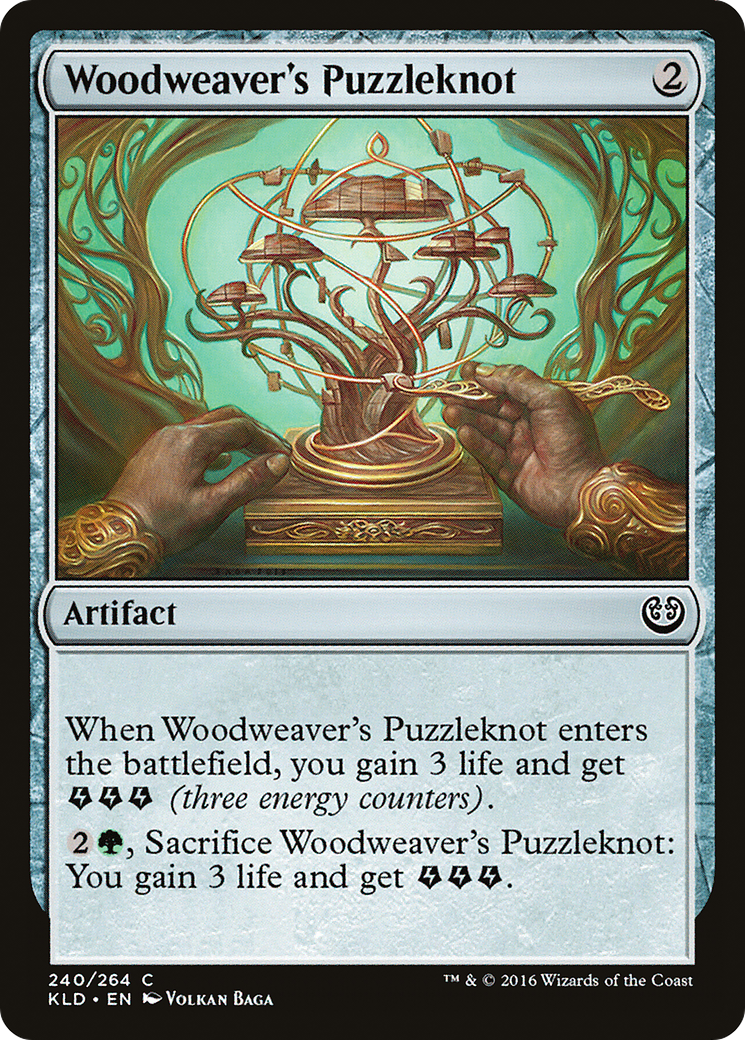 Woodweaver's Puzzleknot (KLD-240) -  Foil