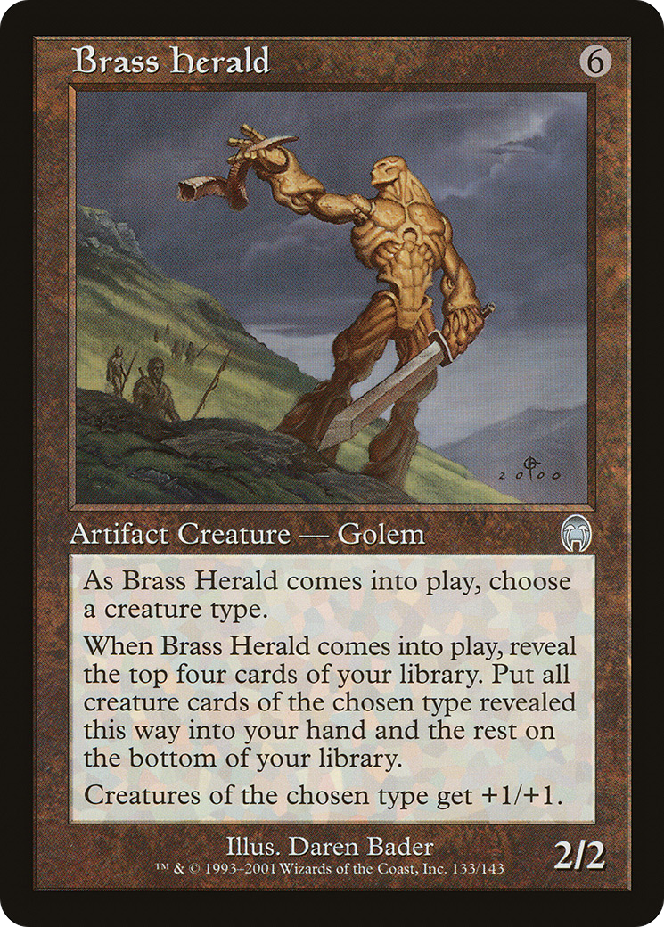 Brass Herald (APC-133) -  Foil