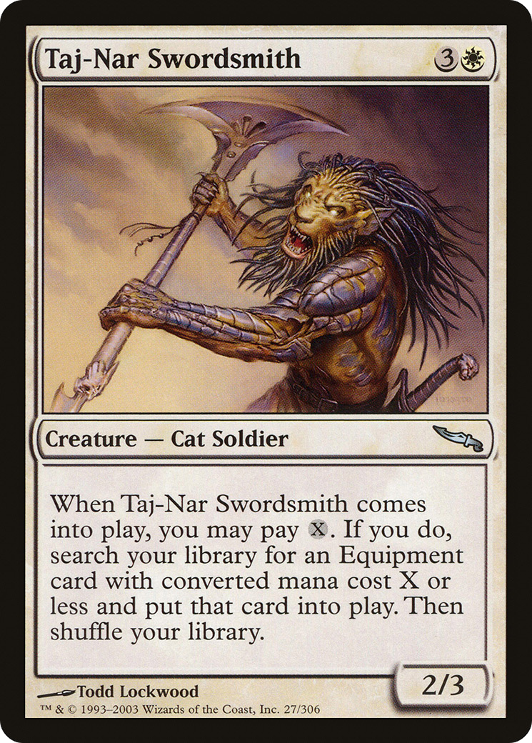 Taj-Nar Swordsmith (MRD-027) -