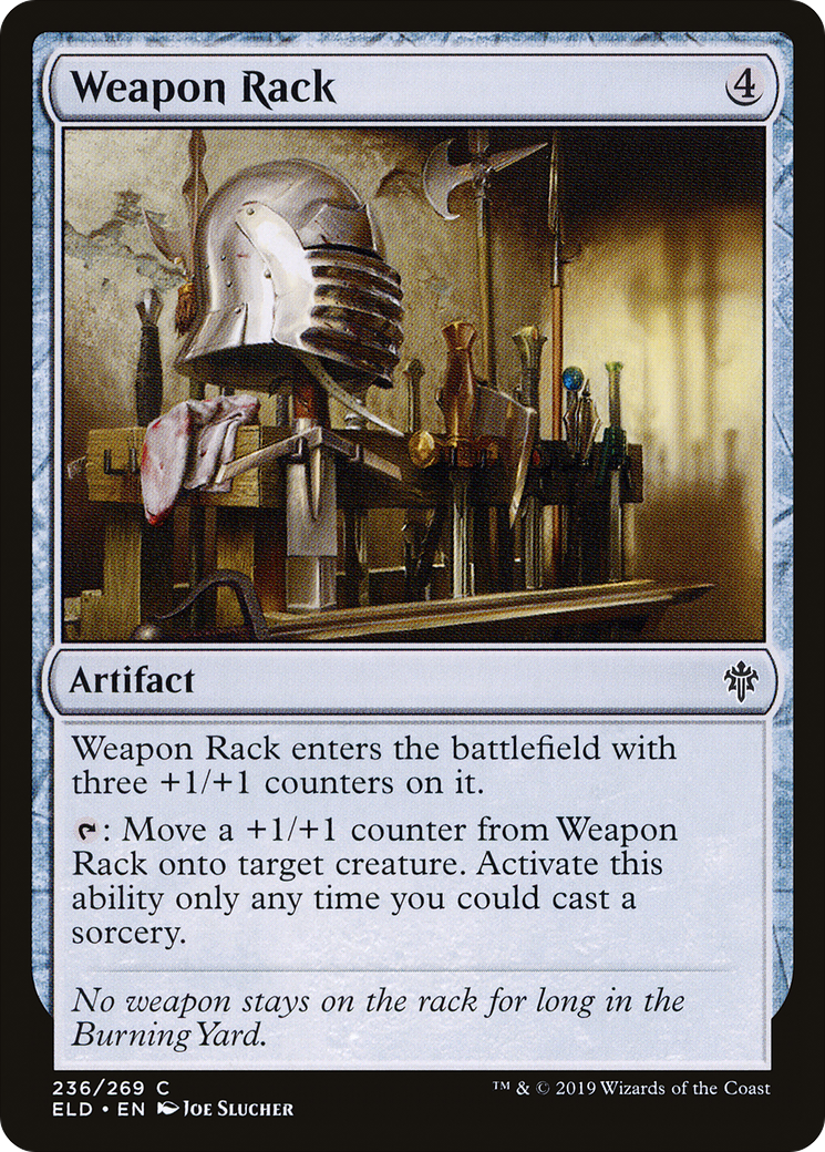 Weapon Rack (ELD-236) -  Foil