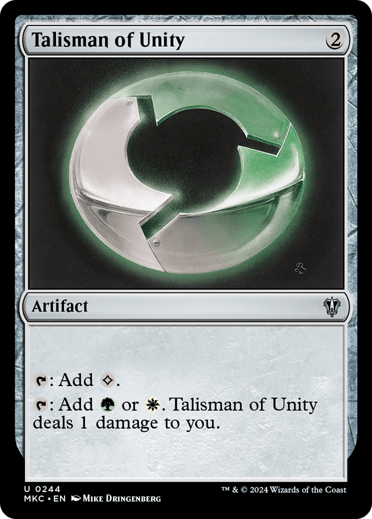 Talisman of Unity (MKC-244) -