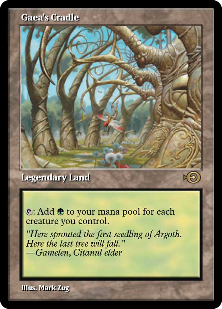 Gaea's Cradle (PRM-36112) -  Foil