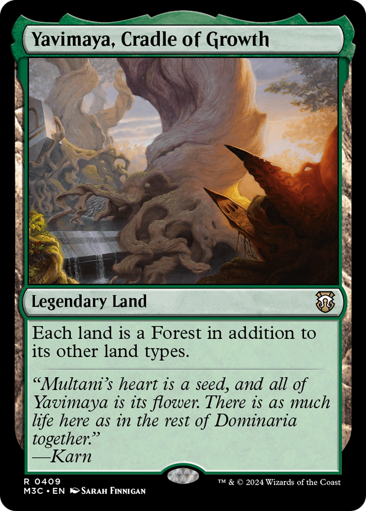 Yavimaya, Cradle of Growth (M3C-409) -  Foil