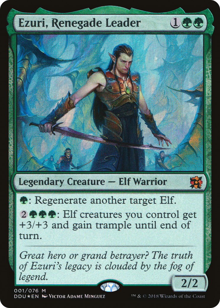 Ezuri, Renegade Leader (DDU-001) -  Foil