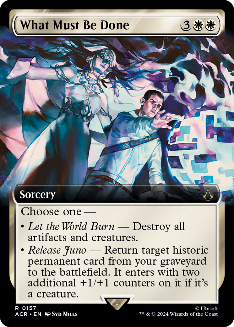 What Must Be Done (ACR-157) - : (Extended Art)