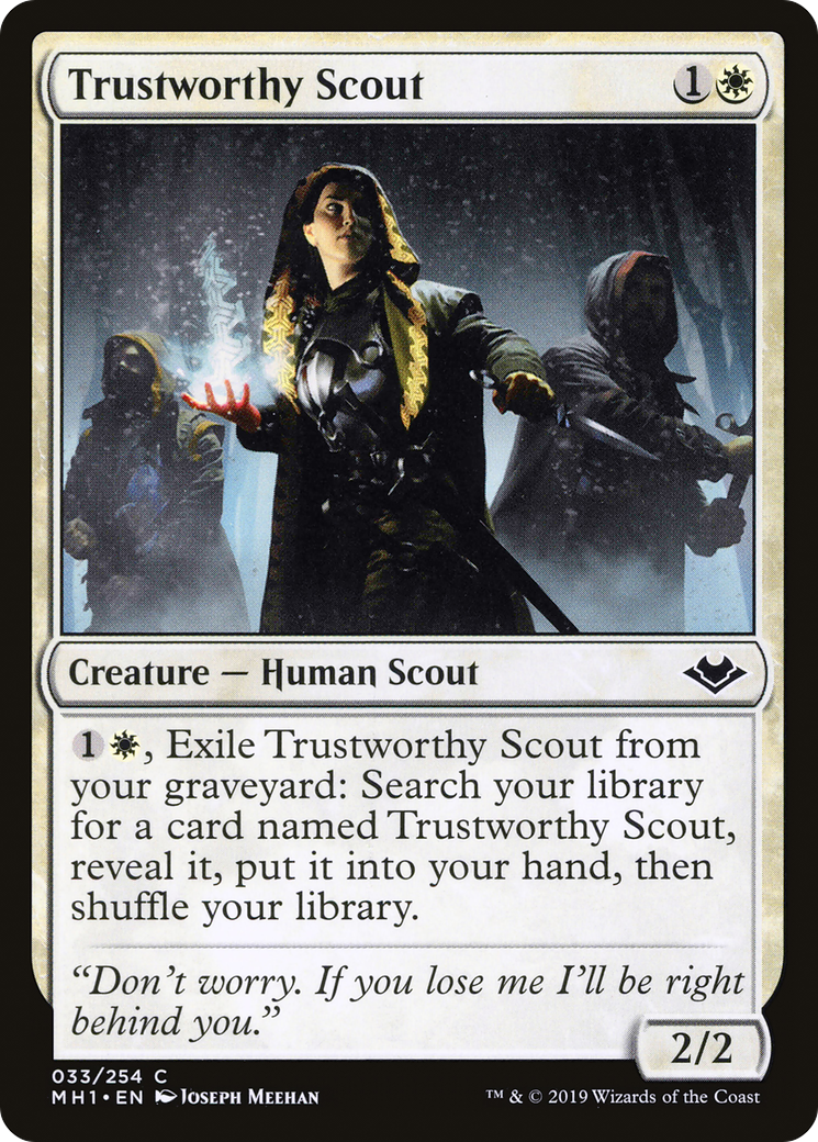 Trustworthy Scout (MH1-033) -  Foil