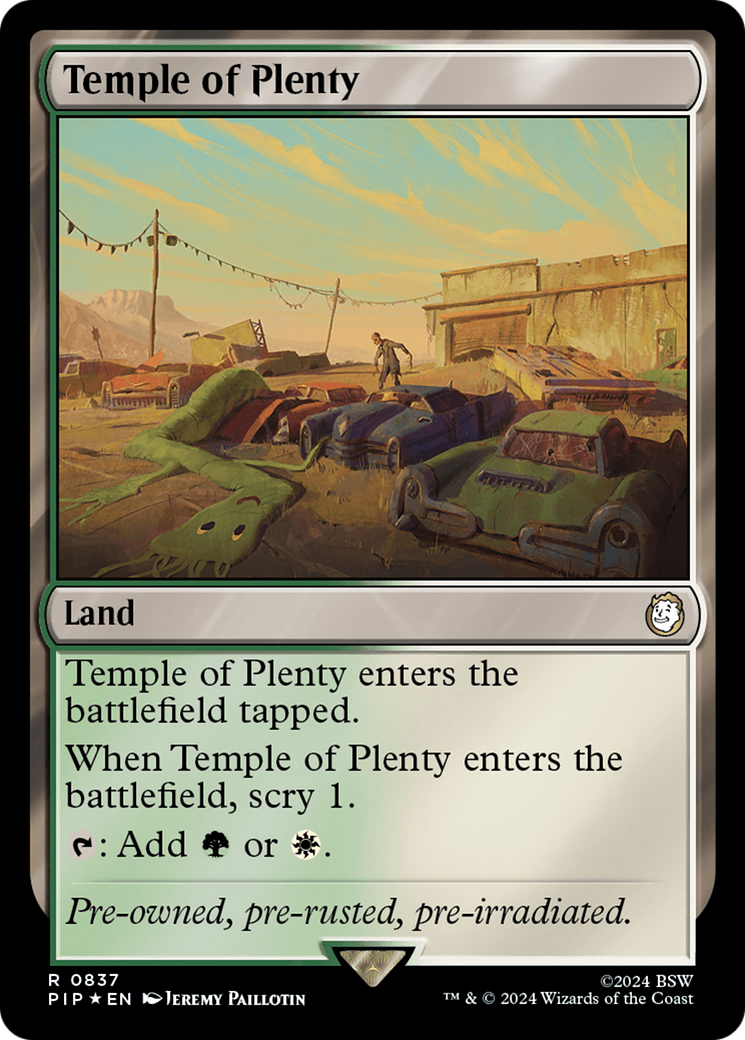 Temple of Plenty (PIP-837) -  Foil