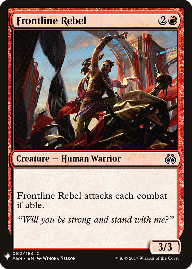 Frontline Rebel (LIST-AER-82) -