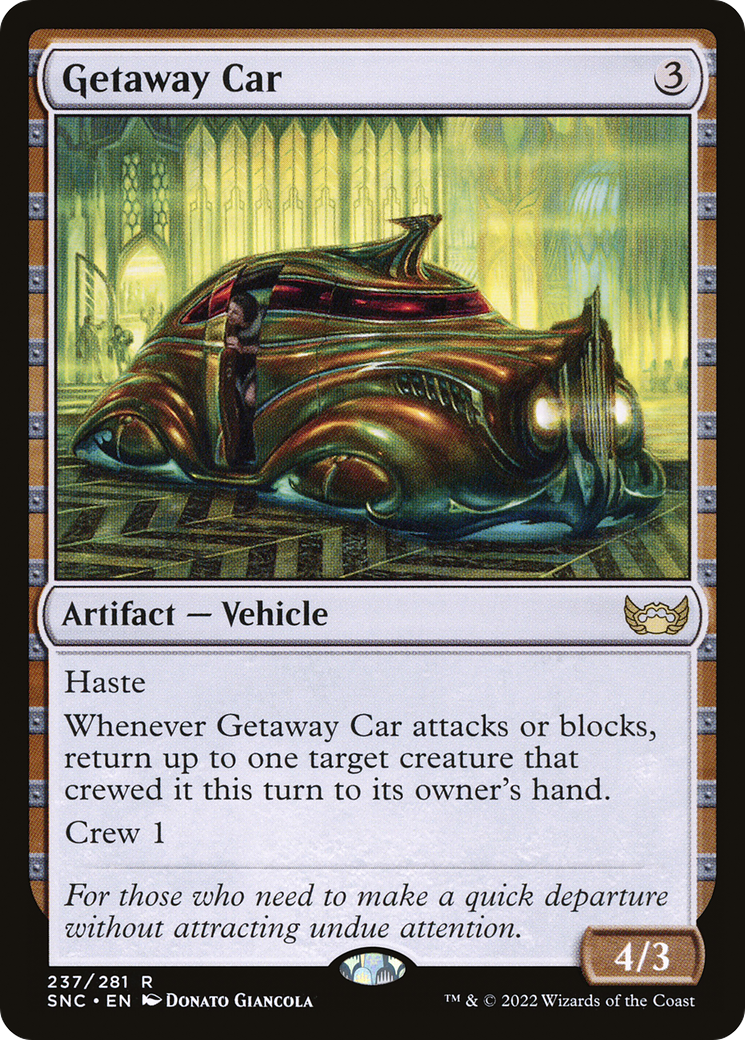 Getaway Car (SNC-237) -  Foil