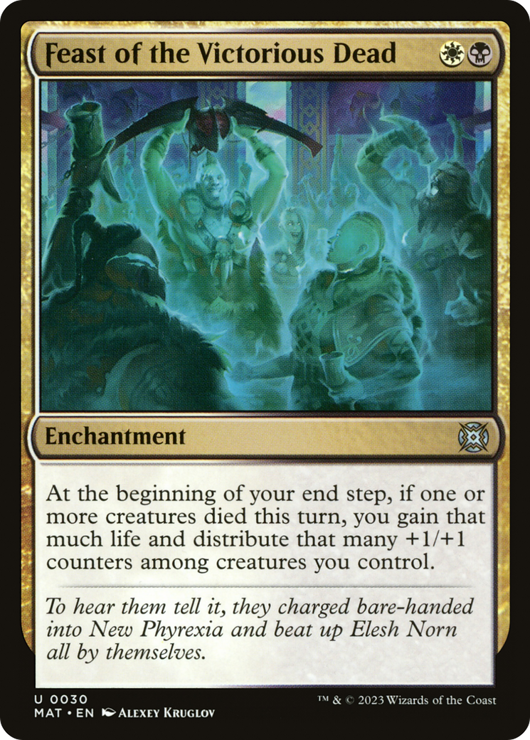 Feast of the Victorious Dead (MAT-030) -  Foil