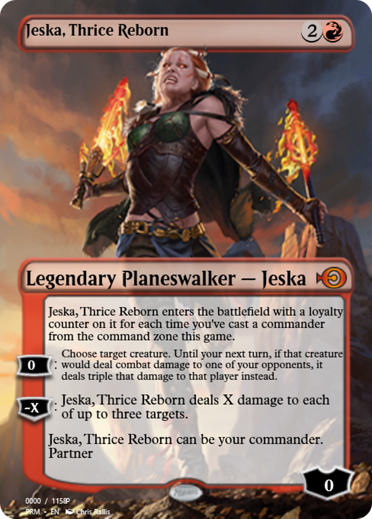 Jeska, Thrice Reborn (PRM-85948) -  Foil