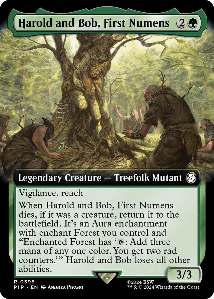 Harold and Bob, First Numens (PIP-398) - : (Extended Art)