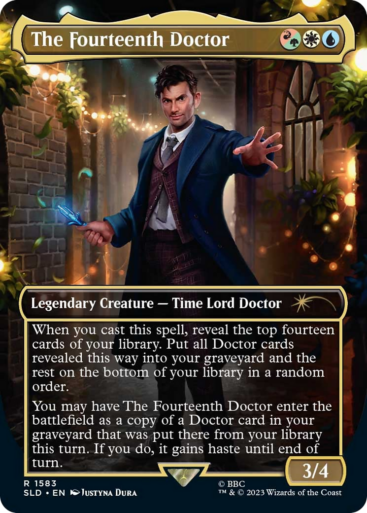 The Fourteenth Doctor (SLD-1583) -  (Borderless) Foil