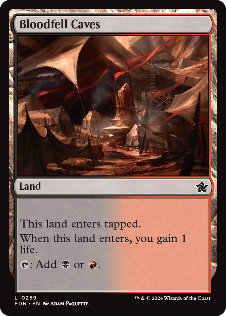 Bloodfell Caves (FDN-259) -  Foil