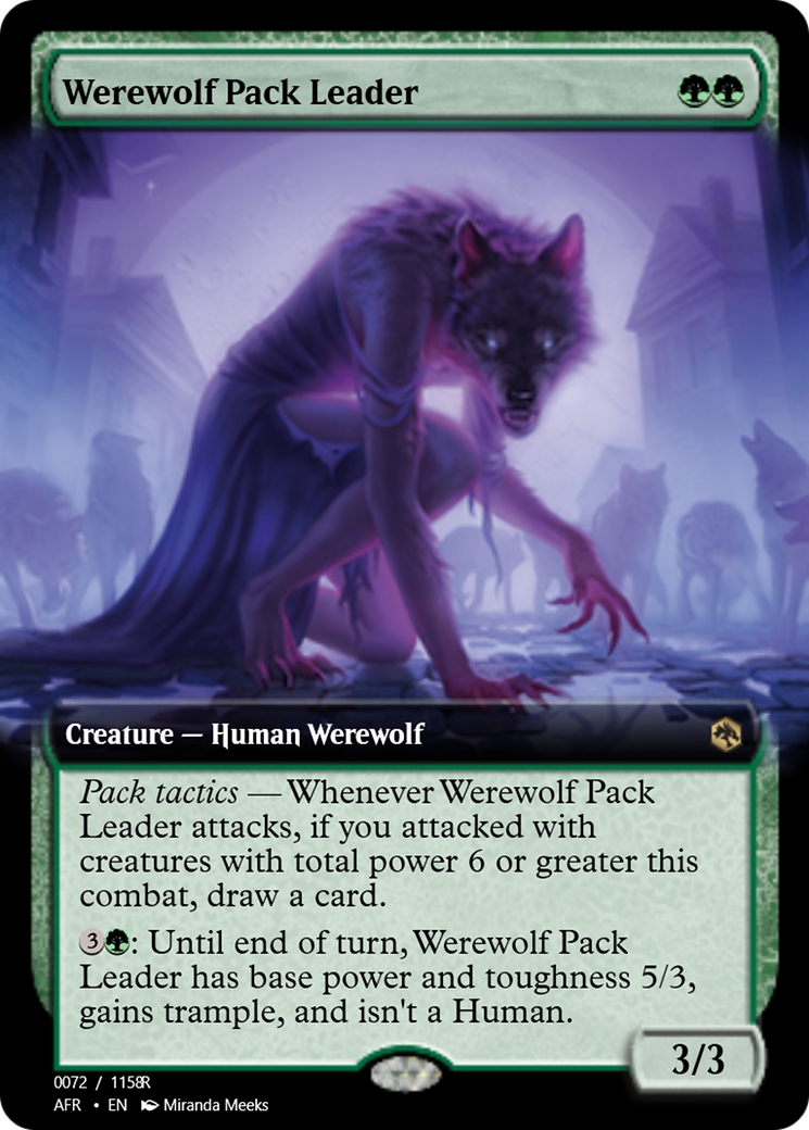 Werewolf Pack Leader (PRM-92760) -  Foil