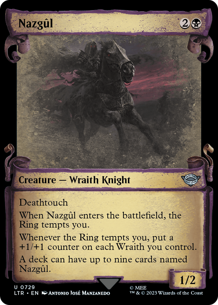 Nazgûl (LTR-729) - : (Showcase) Foil