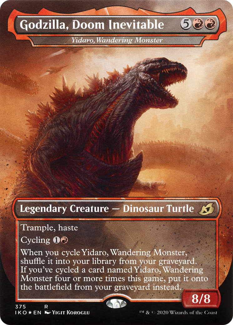 Yidaro, Wandering Monster (IKO-375) -  / Godzilla, Doom Inevitable (Borderless)