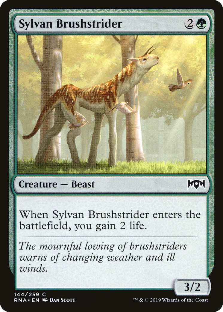 Sylvan Brushstrider (RNA-144) -  Foil