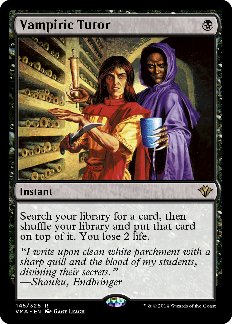 Vampiric Tutor (VMA-145) -