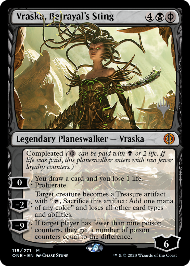 Vraska, Betrayal's Sting (PPONE-115P) -